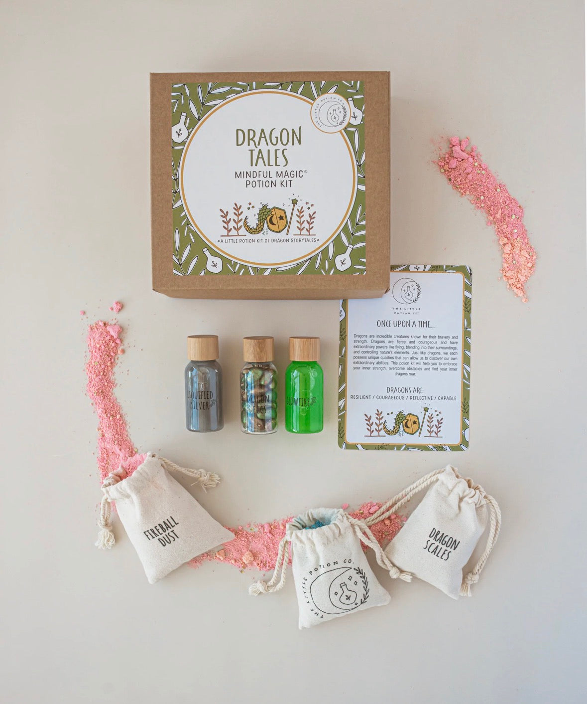 The Little Potion Co - Dragon Tales Potion Kit (A potion for courage)