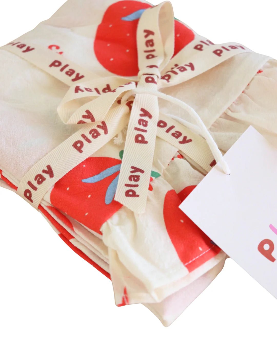 PRE-ORDER Play Linen - Strawberry Shortcake Pillowcase Separates