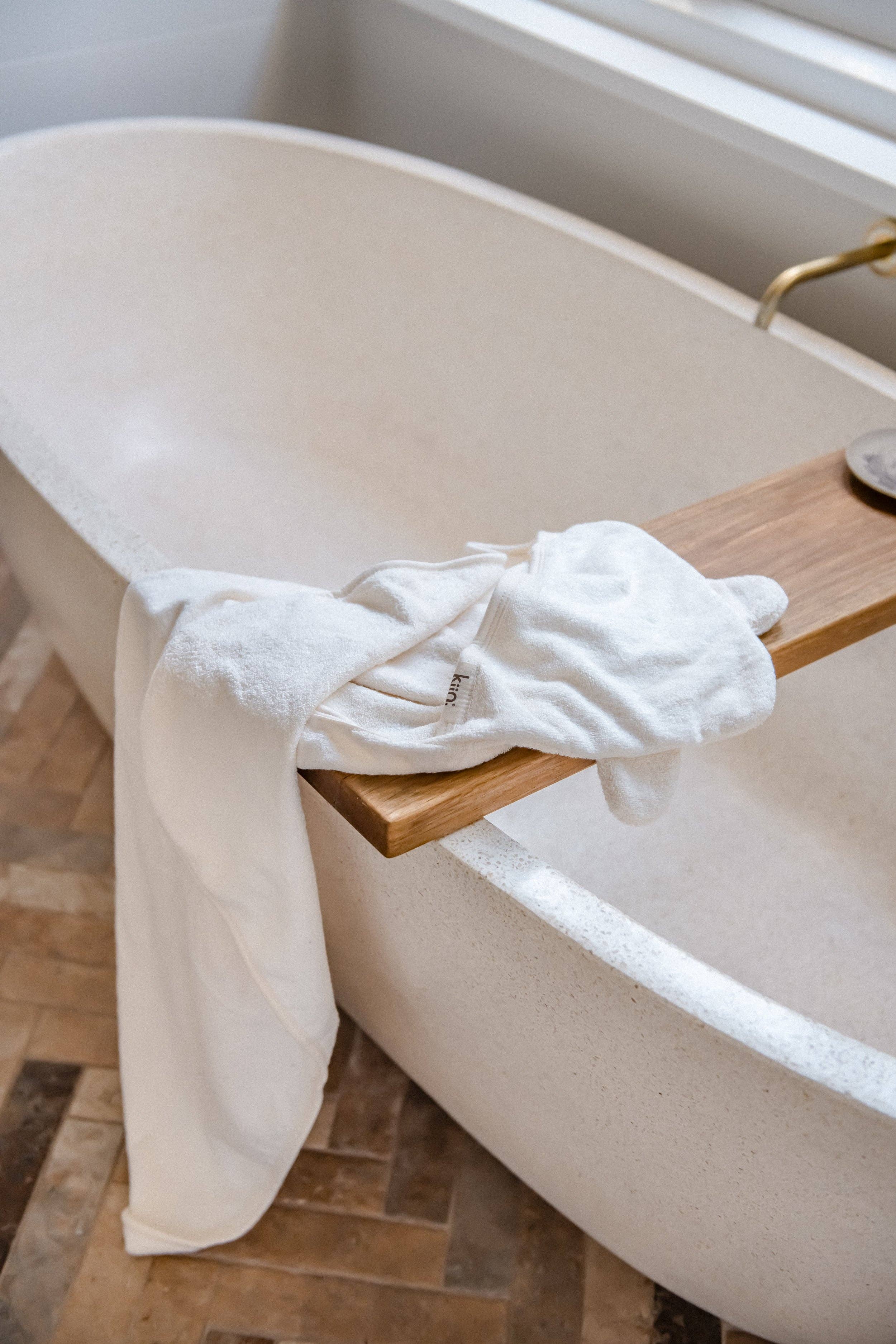 Kiin Baby - Hooded Towel Ivory