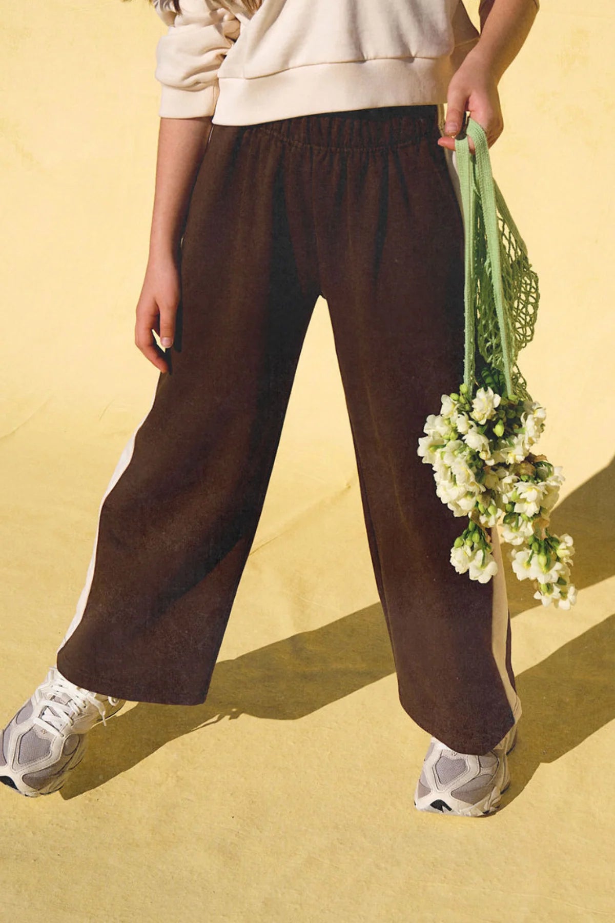 Little The Label - Charlie Racer Pant Chocolate