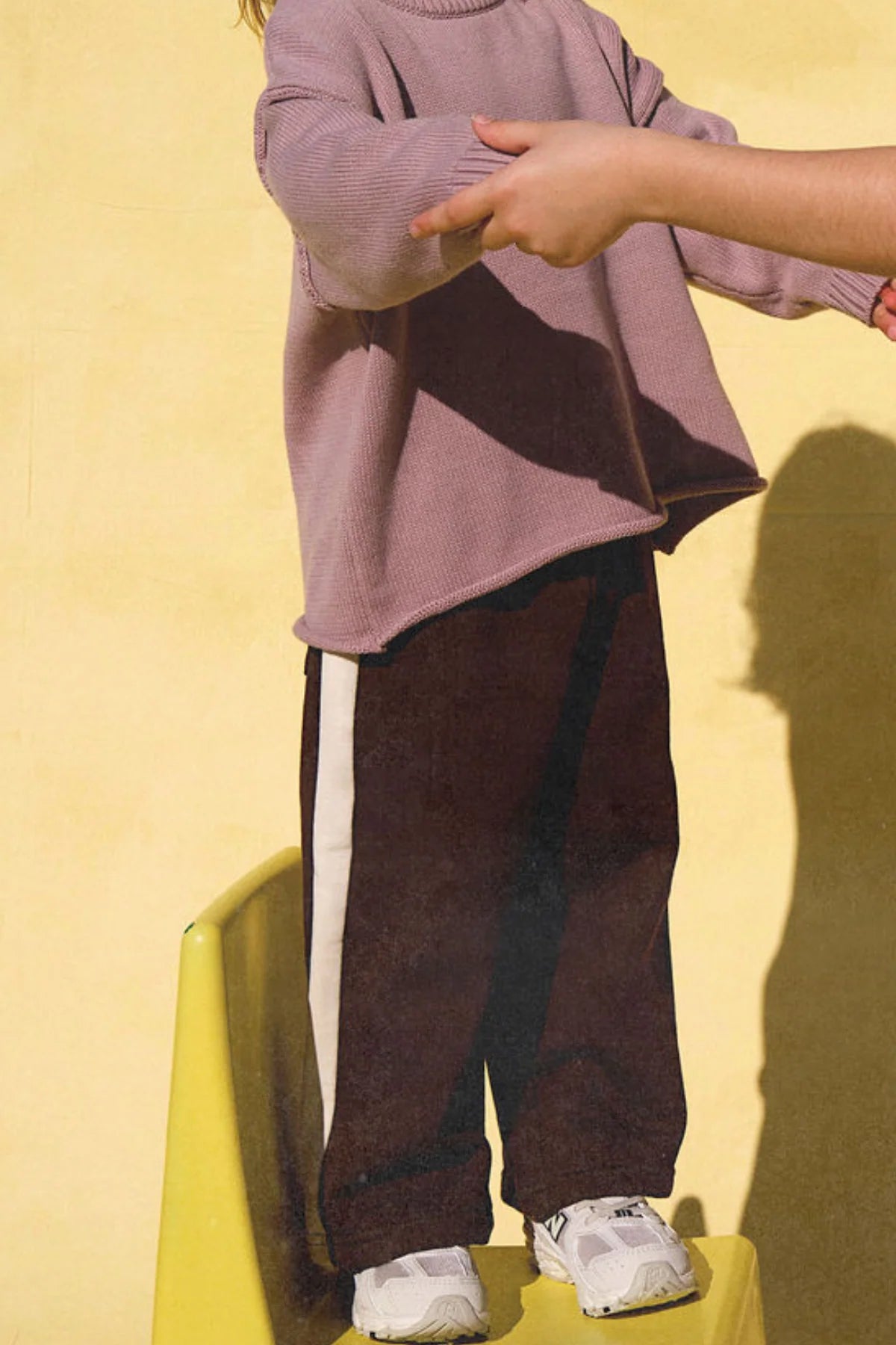 Little The Label - Charlie Racer Pant Chocolate