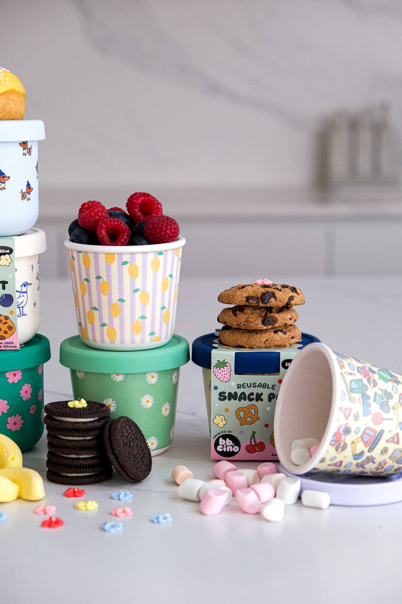 BBcino - Reusable Bamboo-Based Snack Pot Dig It