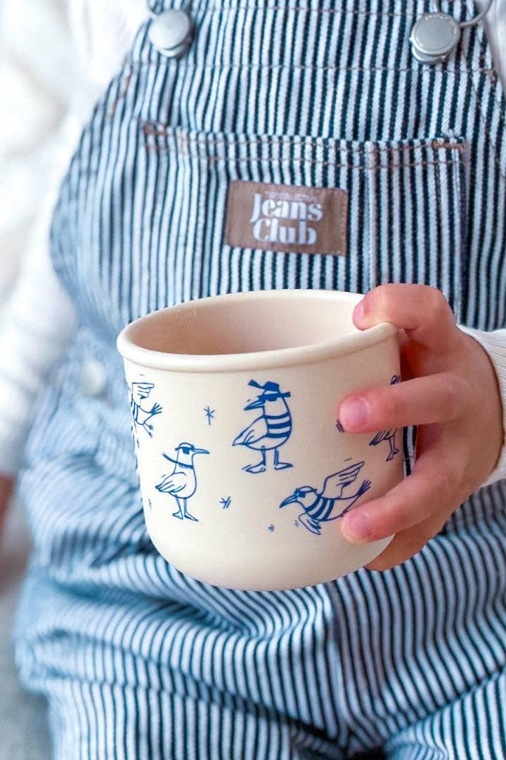 BBcino - Reusable Snack Pot 250ml Chippie Crew