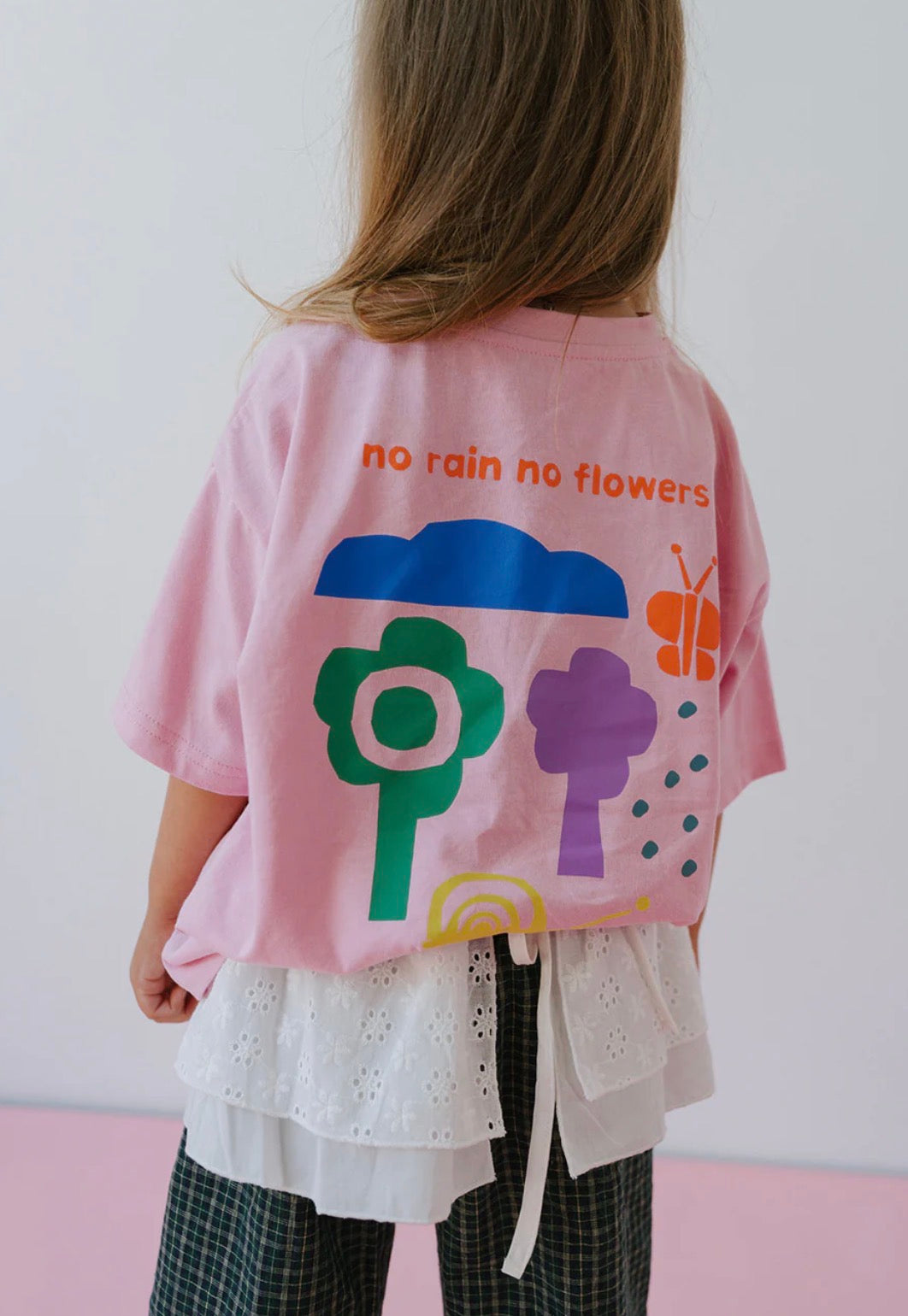 Lenn Label - No Flowers Tee Pink