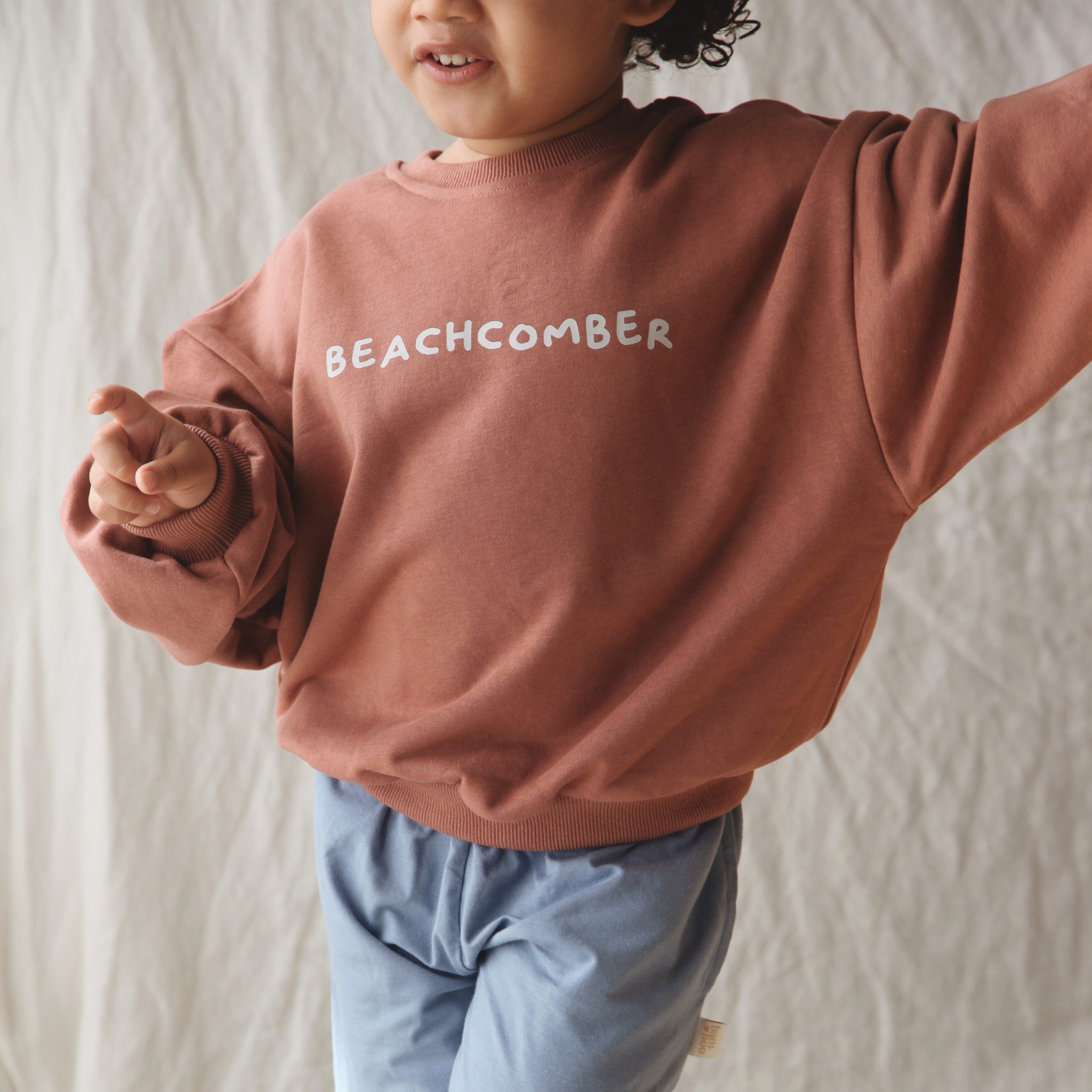 Bam Loves Boo - Beachcomber Jumper Clay