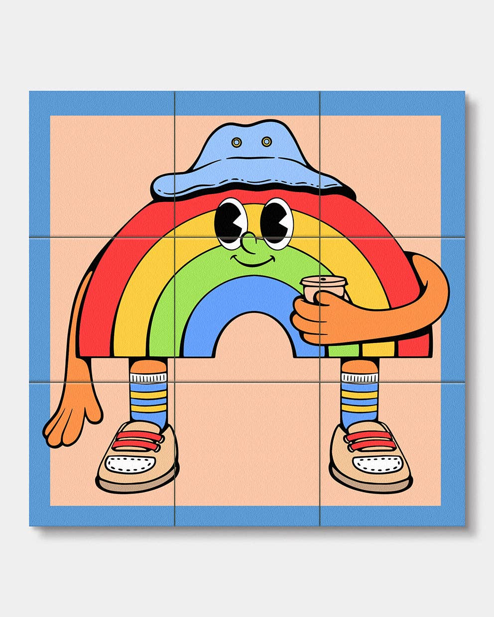 Journey of Something - Cool Dudes Wooden Blocks