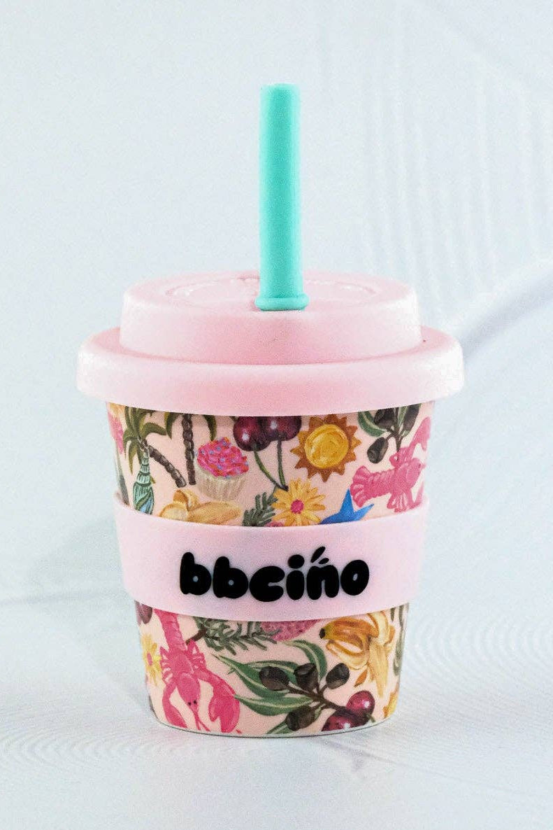 BBcino - Reusable Babycino Cup 120ml Amy Gibbs Collab (Limited Edition)
