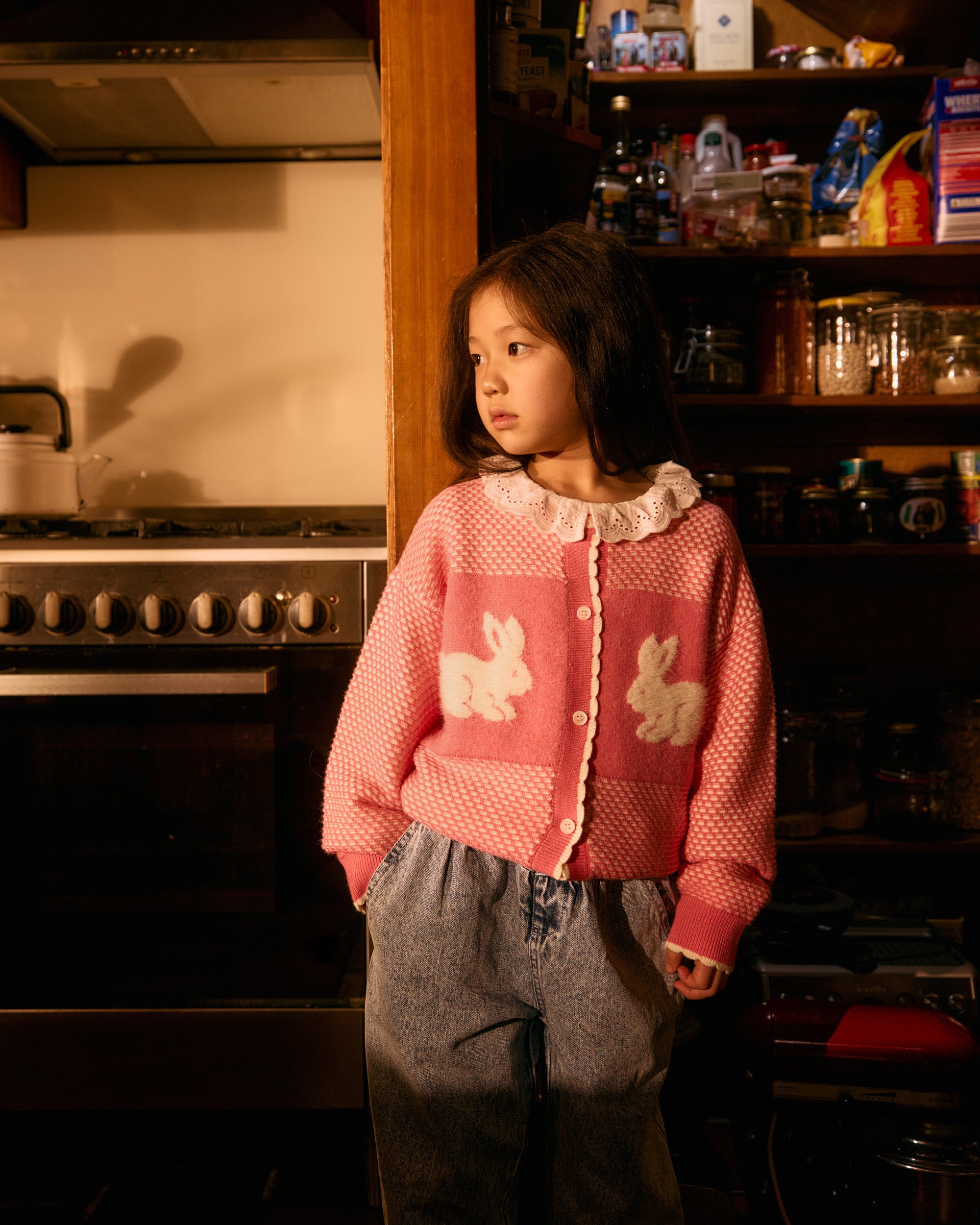 Goldie + Ace - Bunny Knit Cardigan