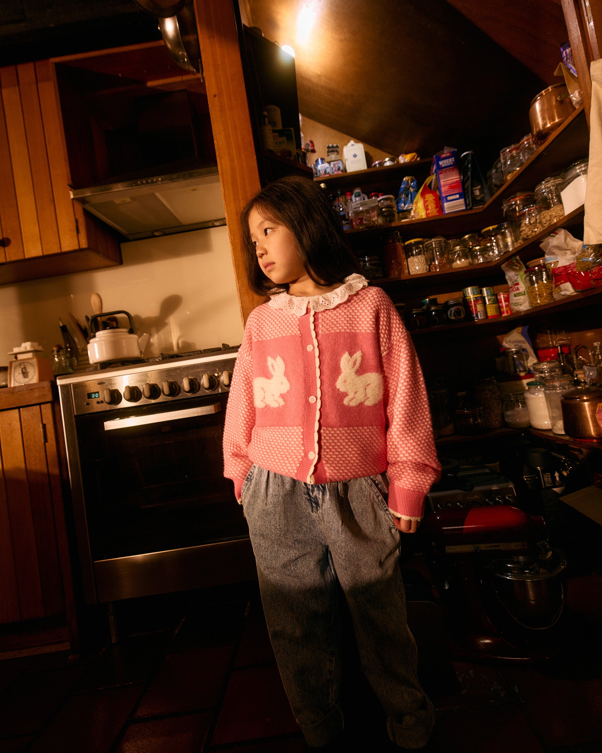 Goldie + Ace - Bunny Knit Cardigan