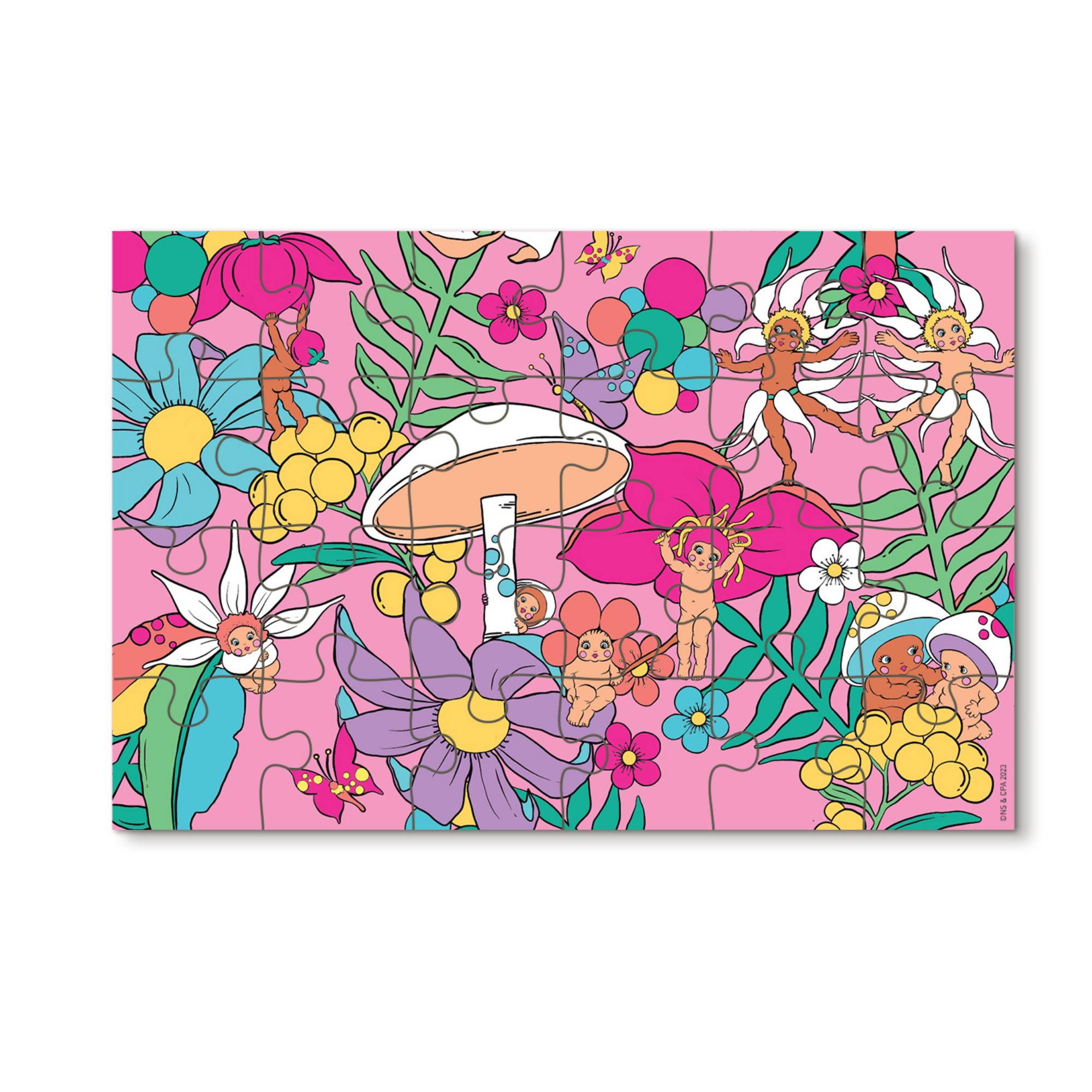 Journey Of Something - 24 Piece Kids Puzzle Garden Party