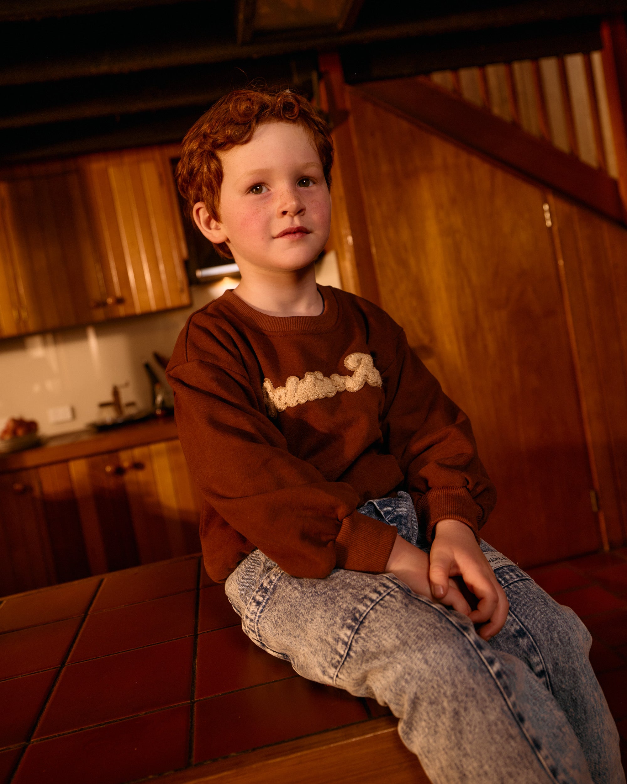 Goldie + Ace - Kit Denim Pocket Pant Light Denim