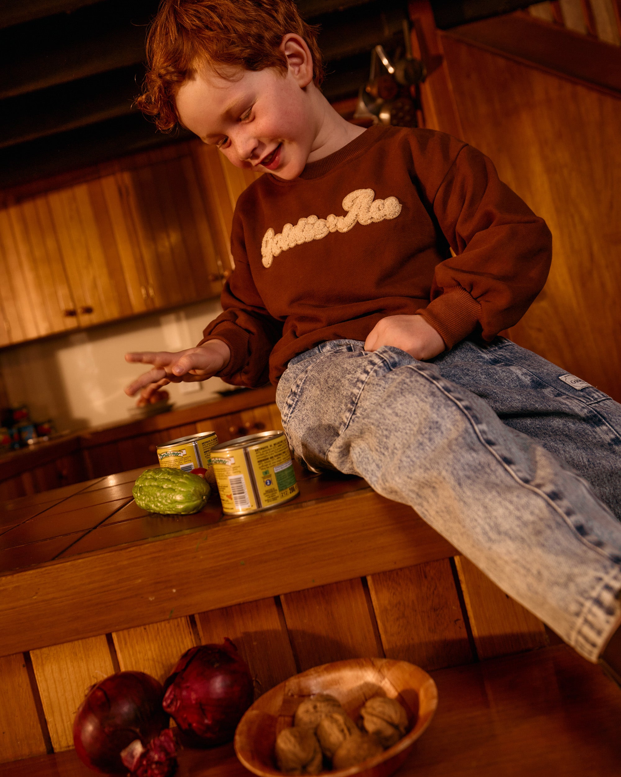 Goldie + Ace - Kit Denim Pocket Pant Light Denim