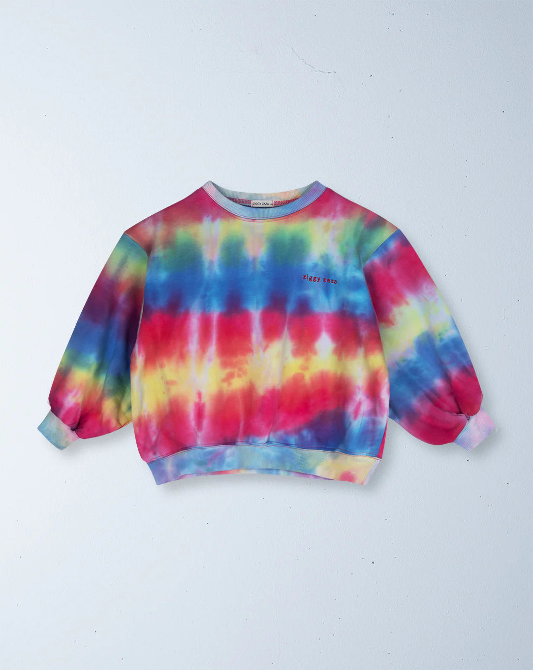 Ziggy Zaza - Toro Dyed Pullover Deep Rainbow