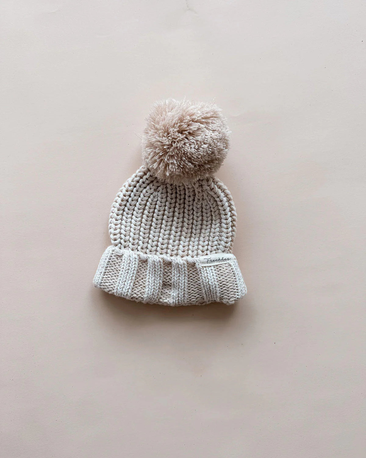Freckles the Label - Chunky Cotton Beanie Oat