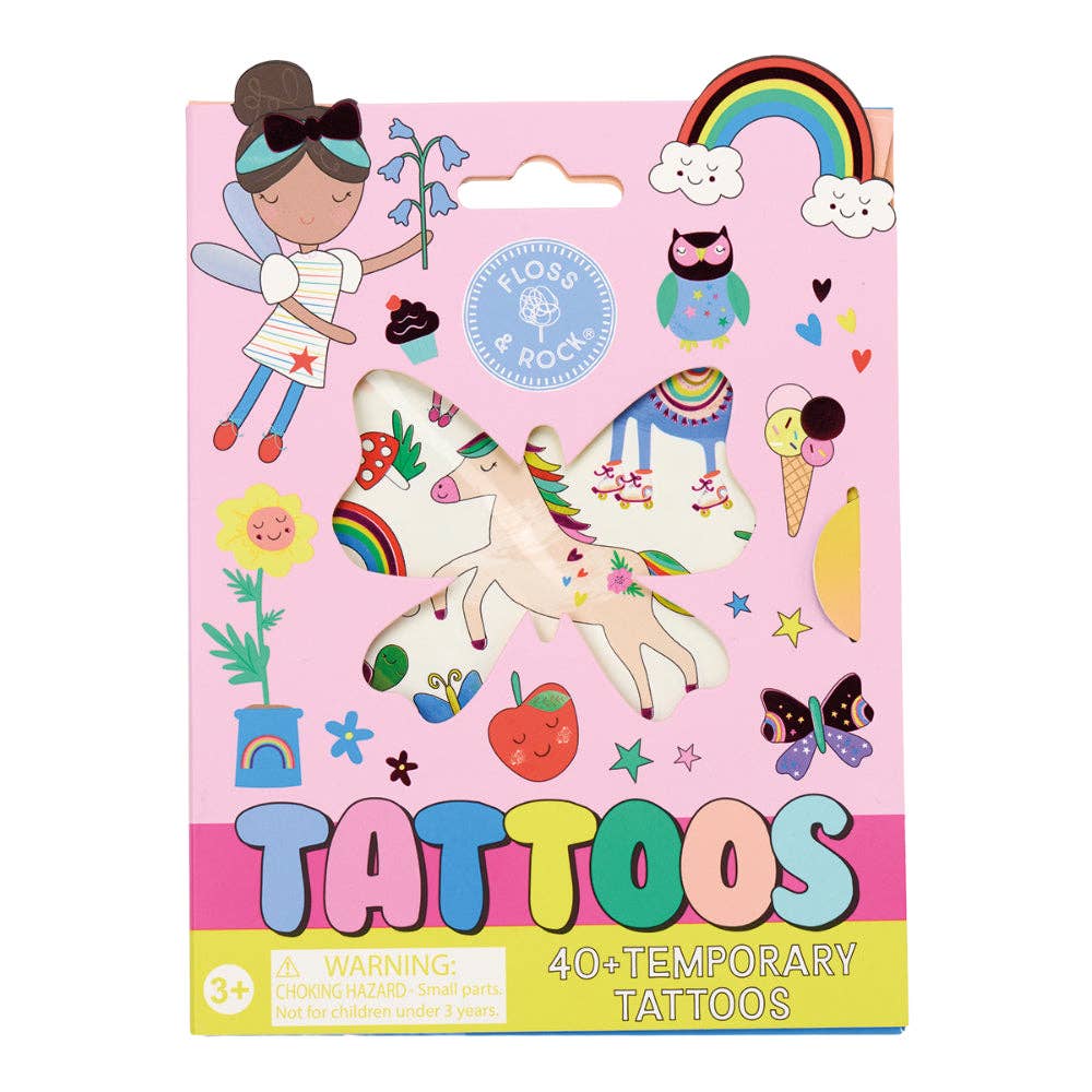 Floss & Rock - Temporary Tattoos Rainbow Fairy