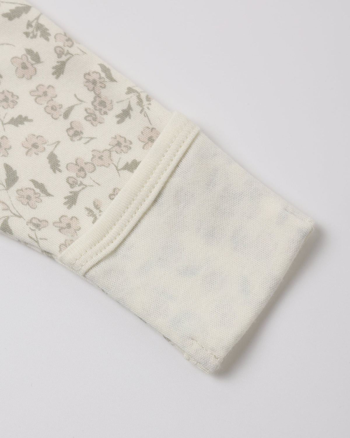 Quincy Mae Side Snap Bodysuit + Pant Set Floret
