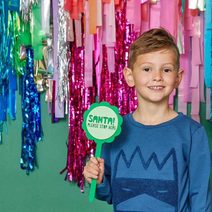 Hello Kit Co - Santa Stop Here Stake