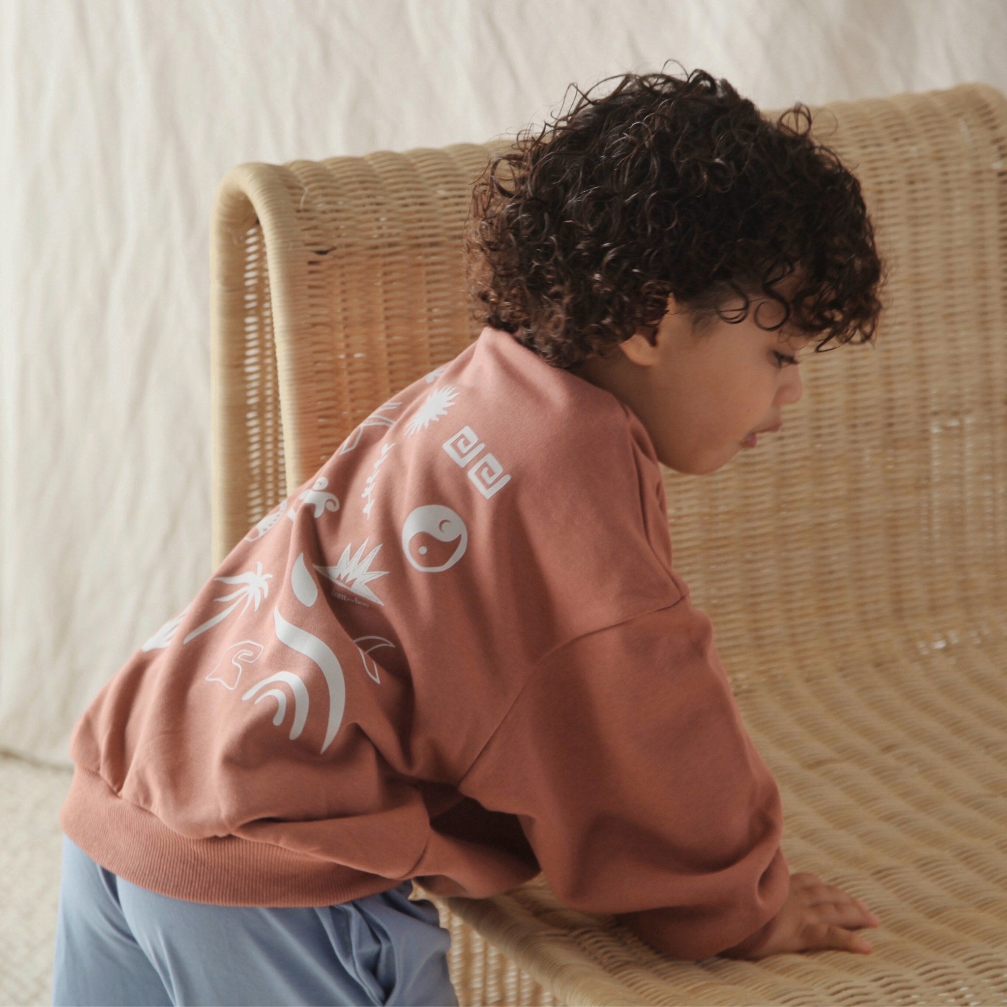 Bam Loves Boo - Beachcomber Jumper Clay