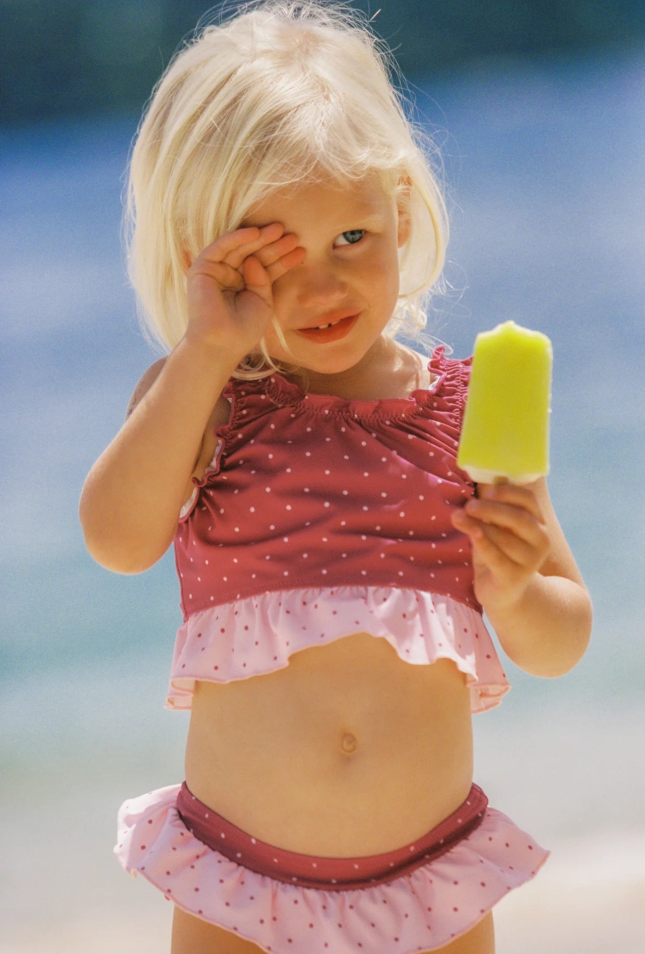 JUNI JNR - Lucille Bikini Set Berry Spot