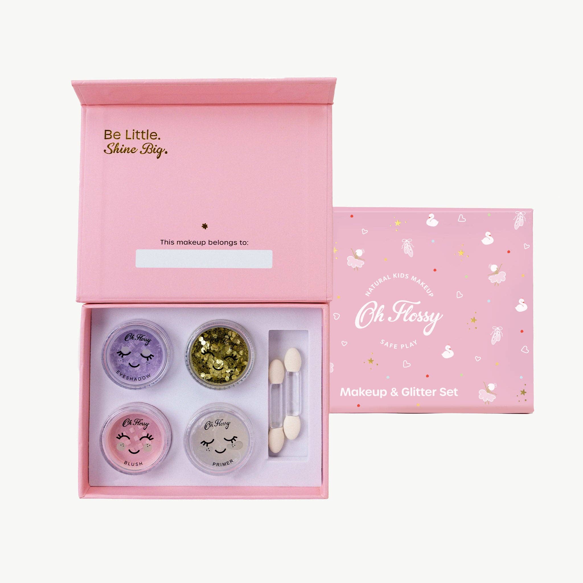 Oh Flossy Ballet Sparkle Makeup & Glitter Set