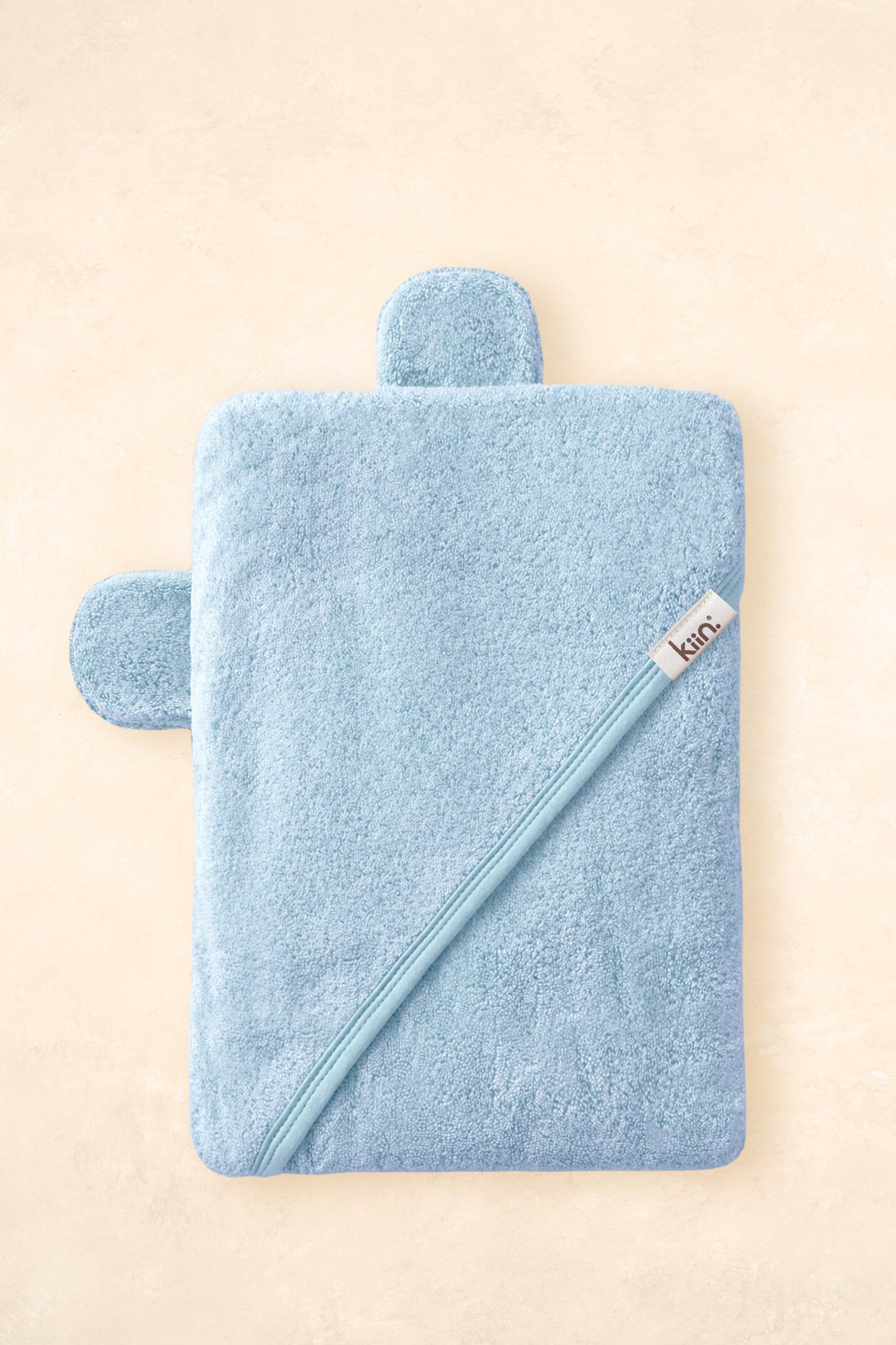 Kiin Baby - Hooded Towel Sky