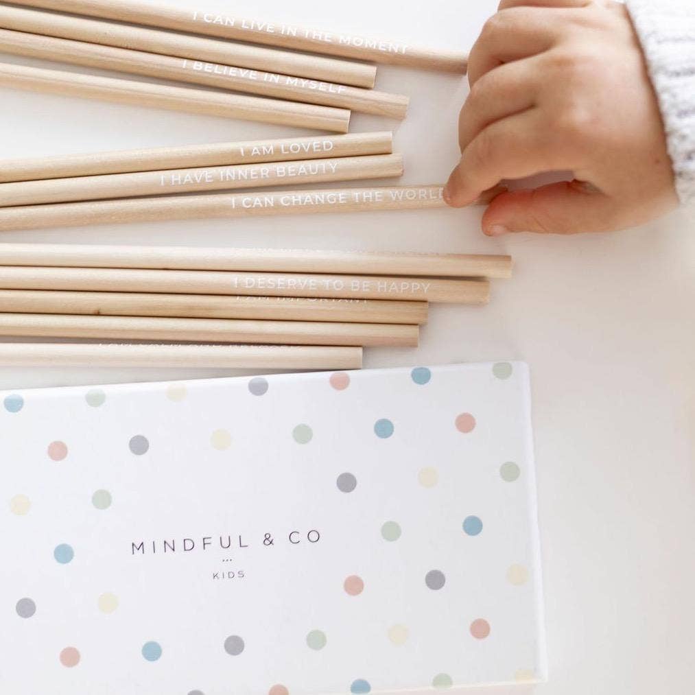 Mindful & Co - Affirmation Colouring Pencils