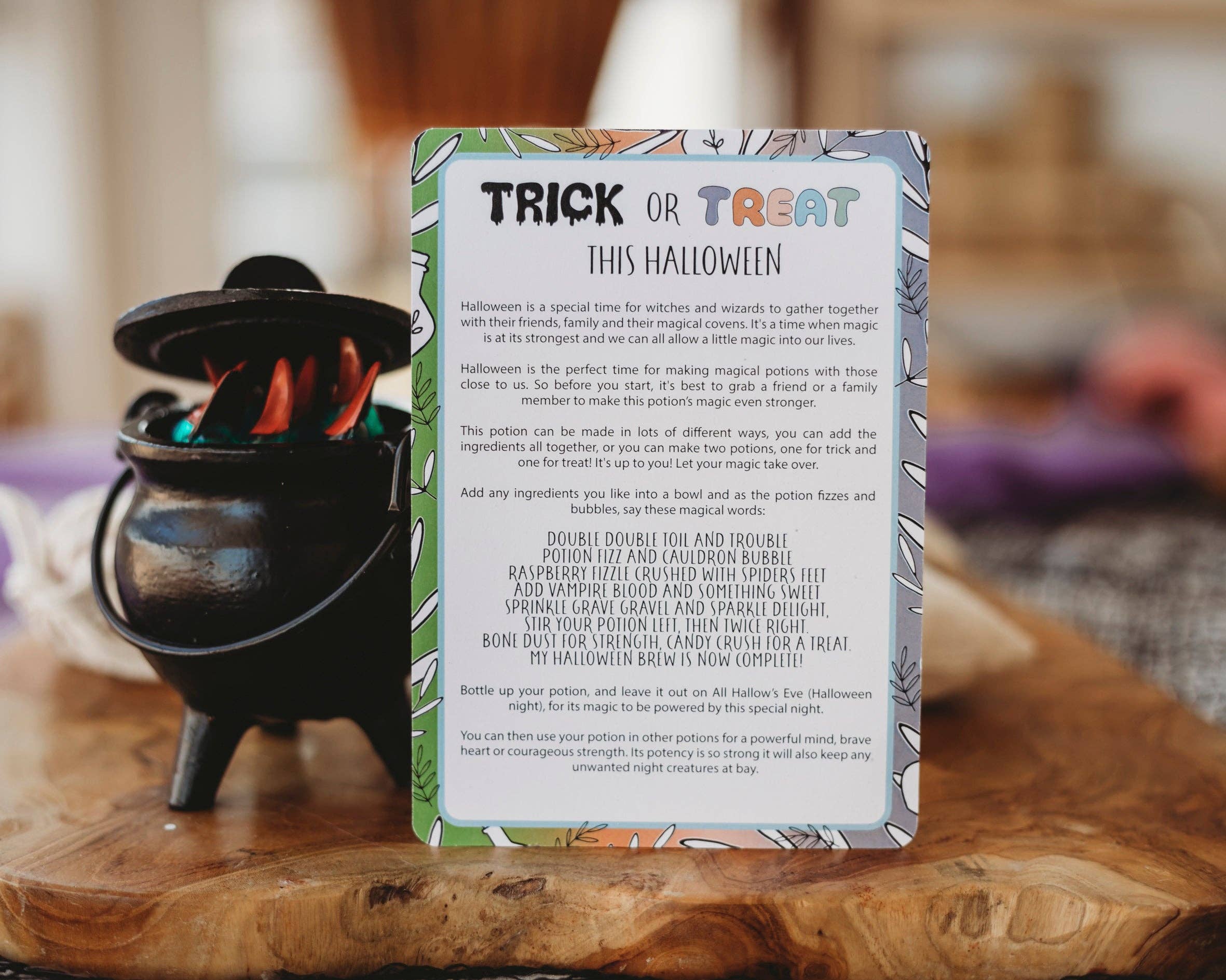 The Little Potion Co - Trick or Treat Halloween Potion Kit