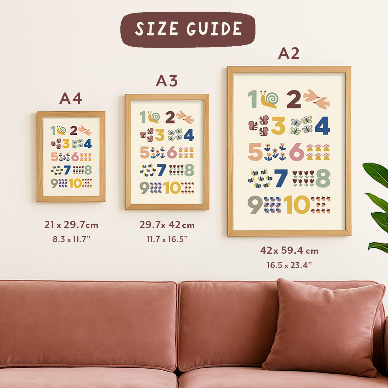 Lauren Sissons Studio - Illustrated Feelings A3 Wall Art Print