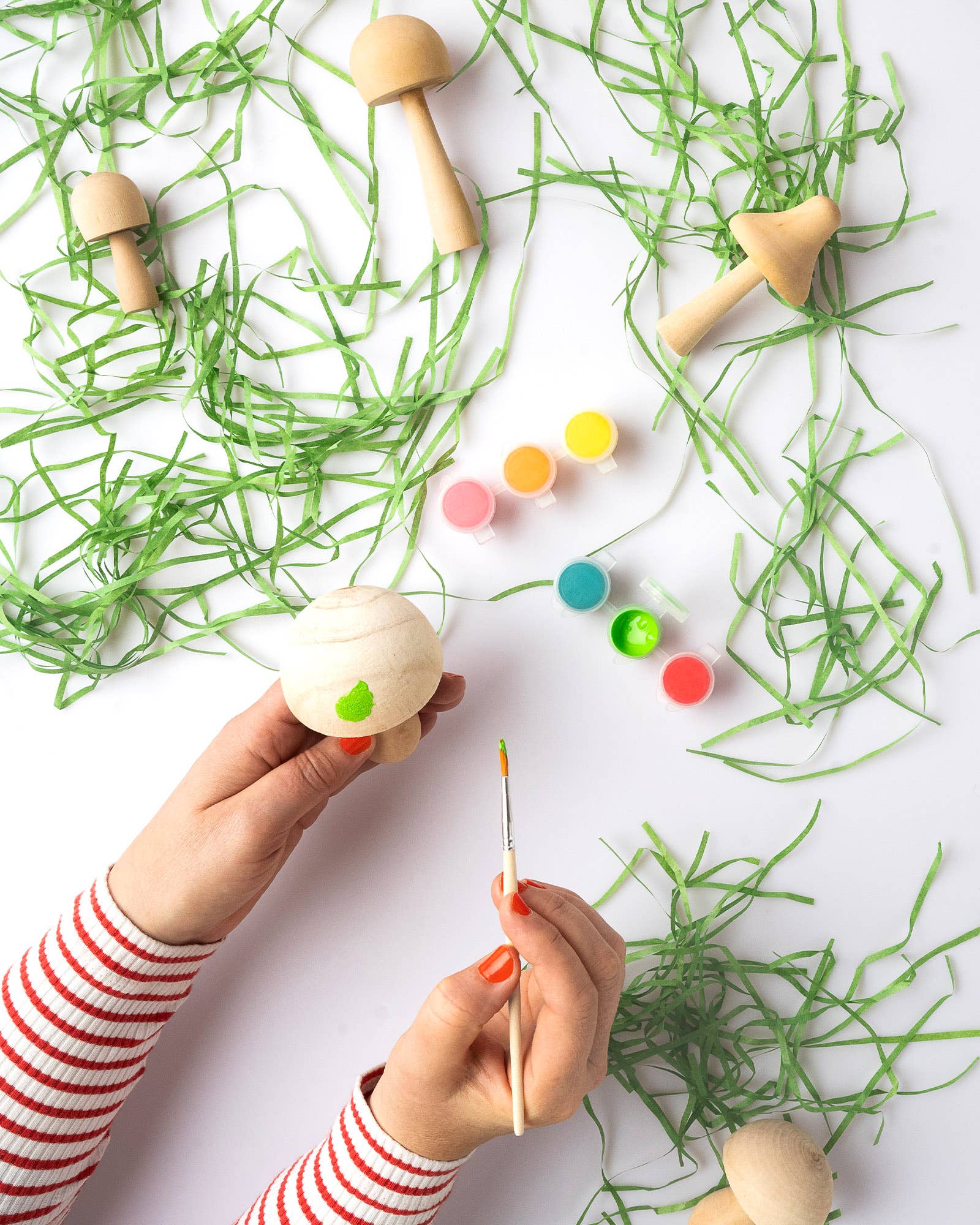 Journey of Something - Paint Your Own Wooden Mushrooms