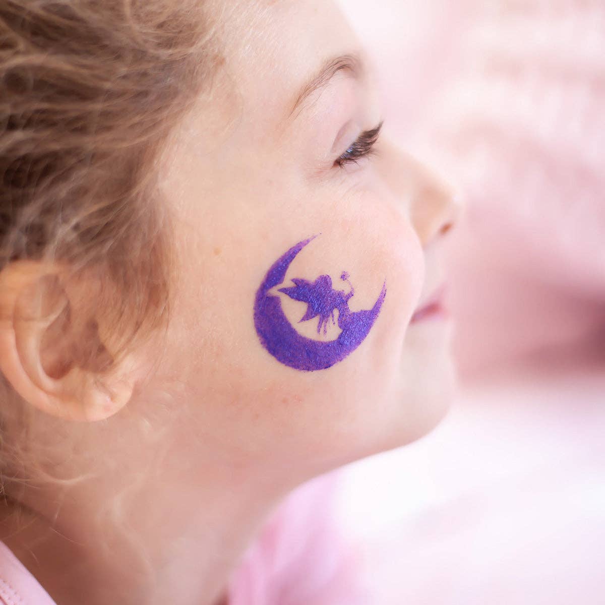 Oh Flossy Reusable Adhesive Face Paint Stencils - Teal