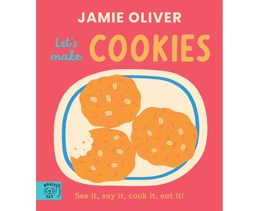 Let’s Make Cookies by Jamie Oliver - Hardcover Book