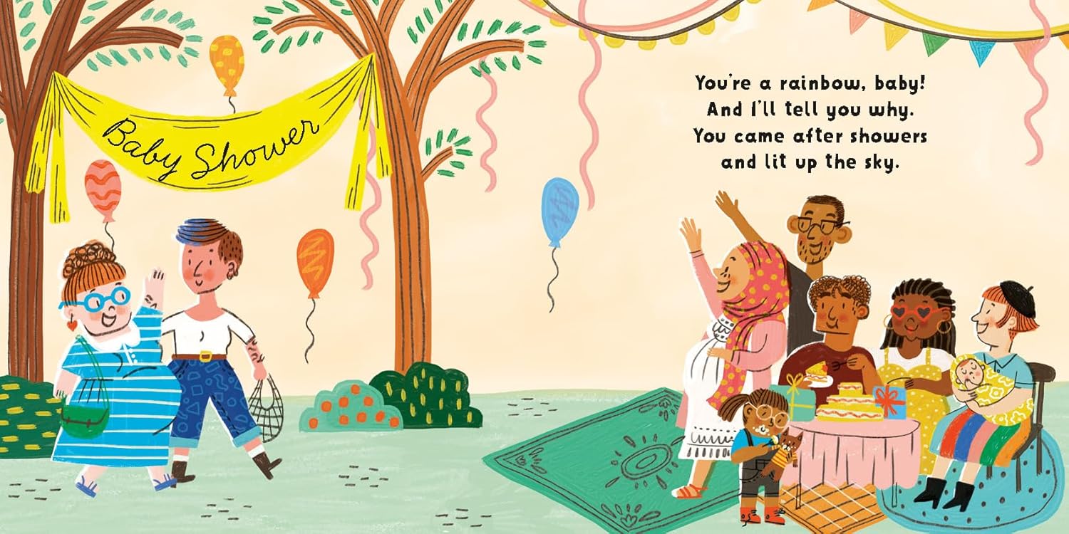 Baby You're A Rainbow (Board Book)