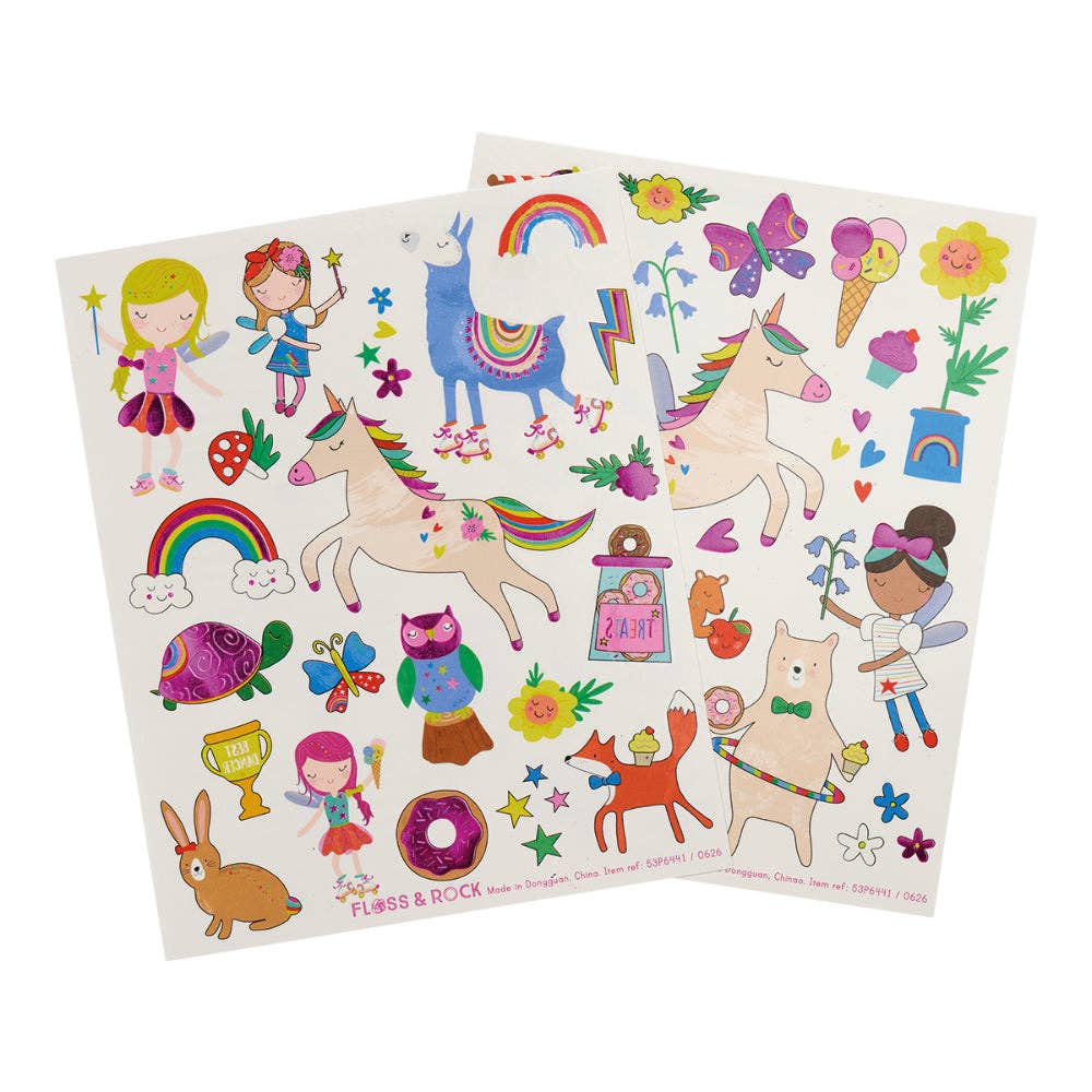 Floss & Rock - Temporary Tattoos Rainbow Fairy