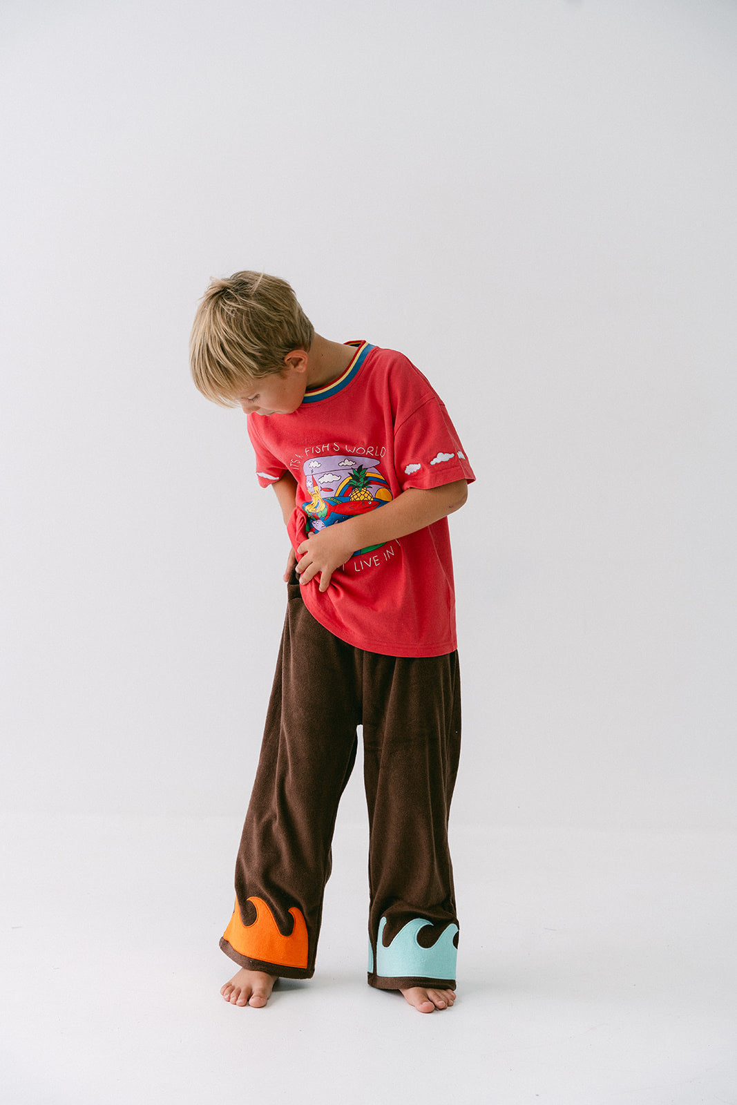 Spicy Dugong - Wave Party Pants Brown
