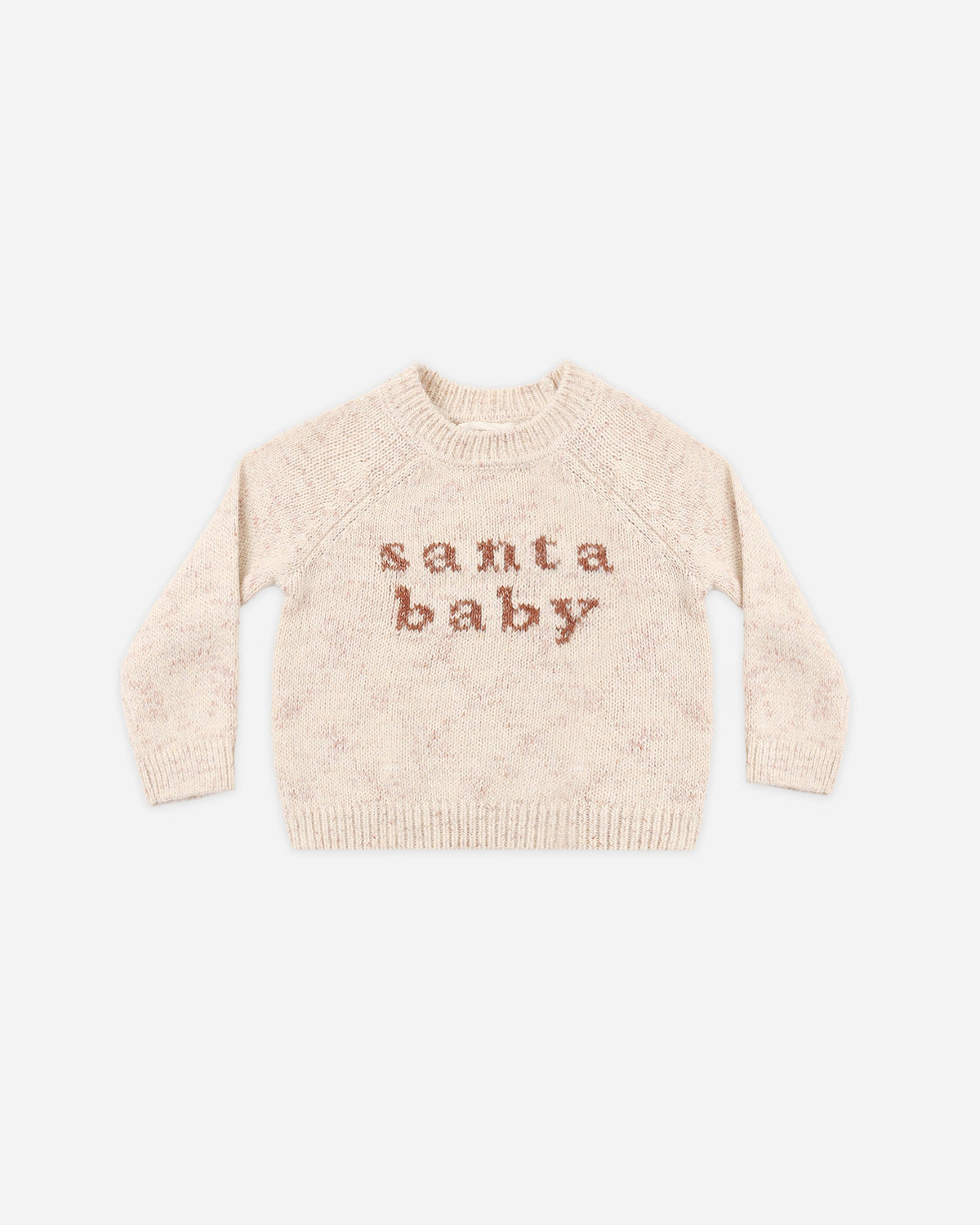 Quincy Mae Knit Sweater Santa Baby