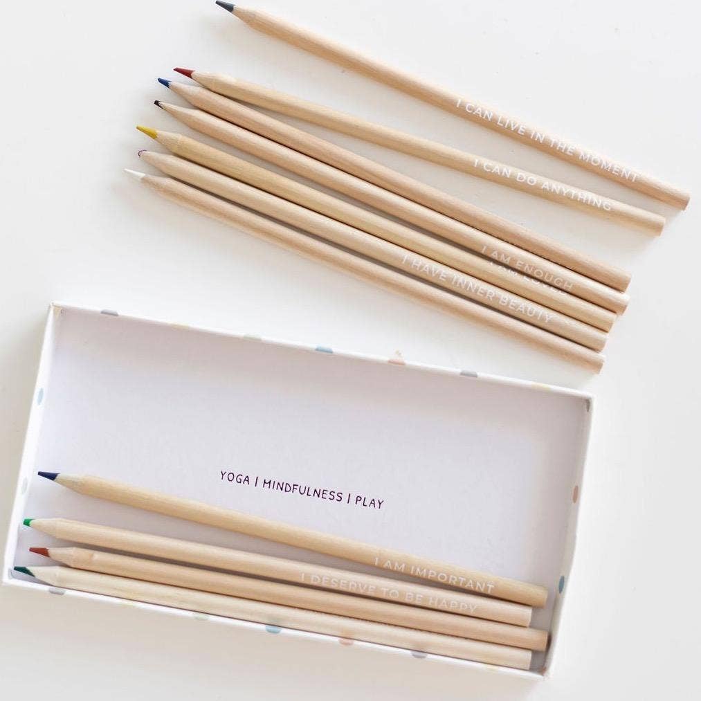 Mindful & Co - Affirmation Colouring Pencils