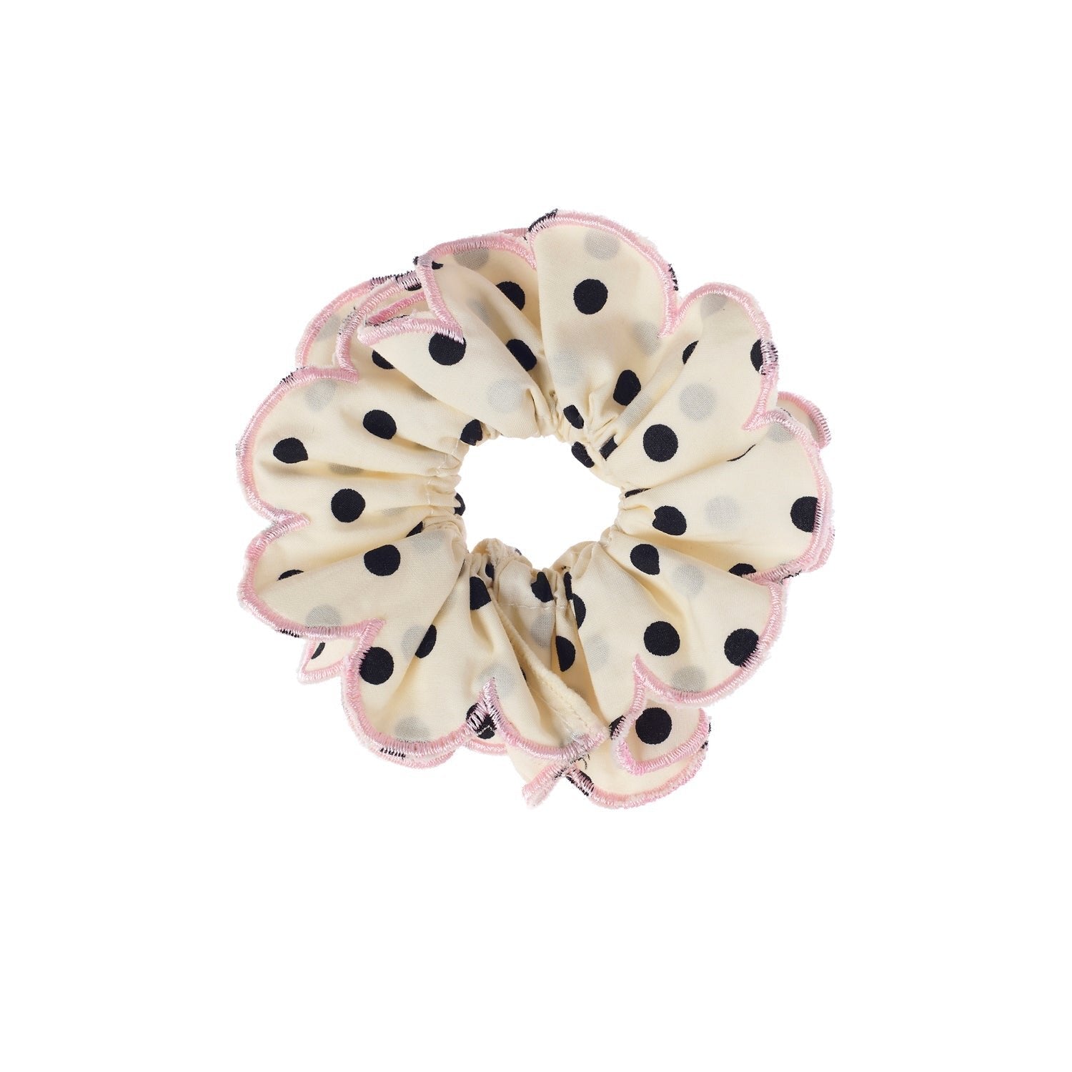 Rockahula - Polka Dot Scalloped Scrunchie