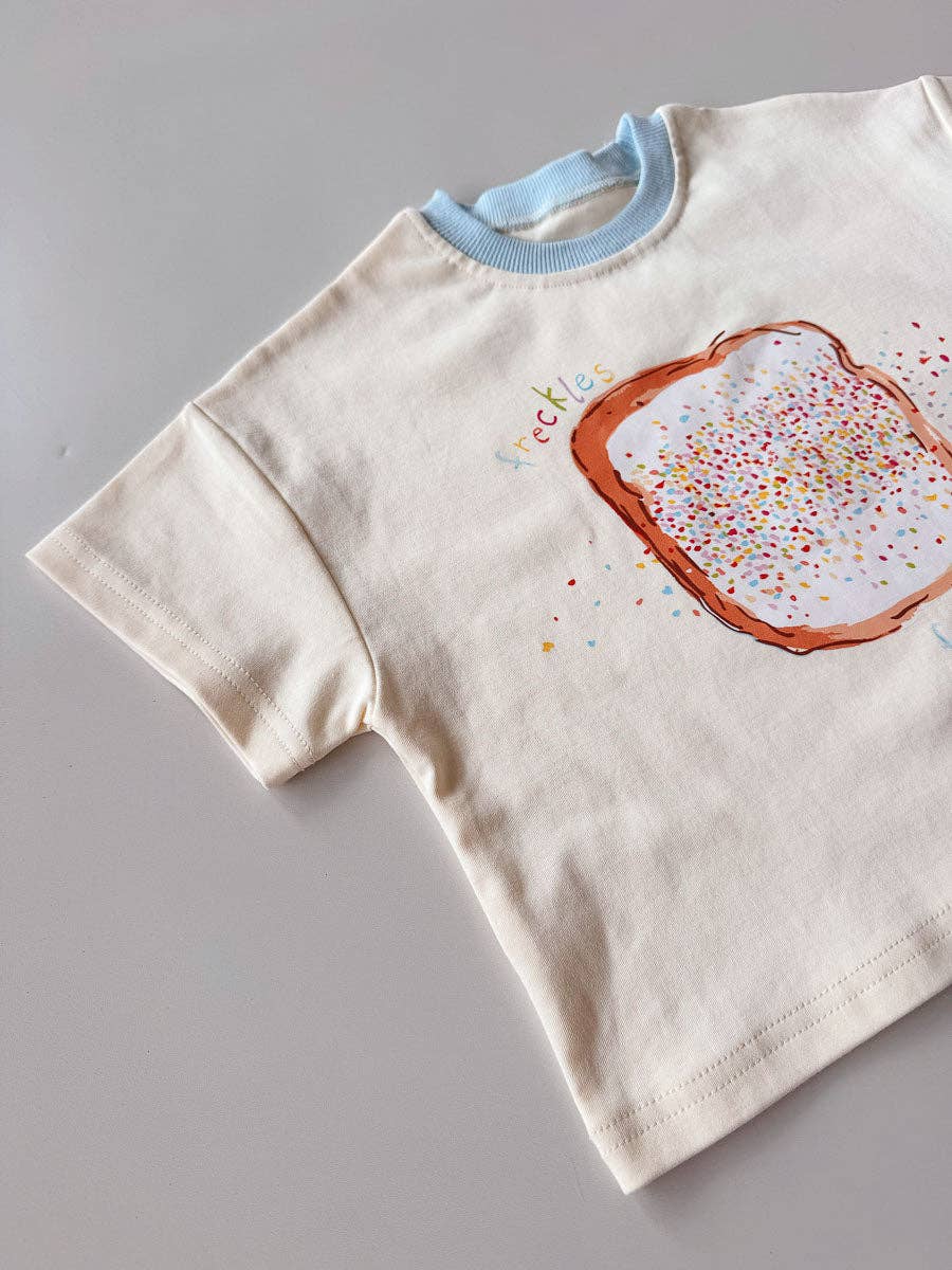 Freckles the Label - Fairy Bread Tee Sunshine