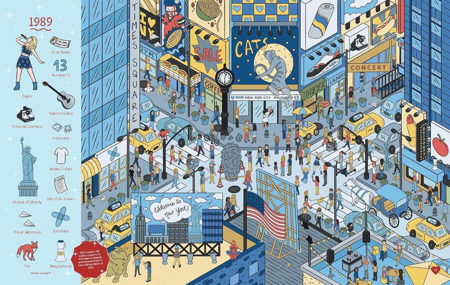 Unofficial Where's Taylor?: Find the World's Biggest Star in Fan-Tastic Scenes!