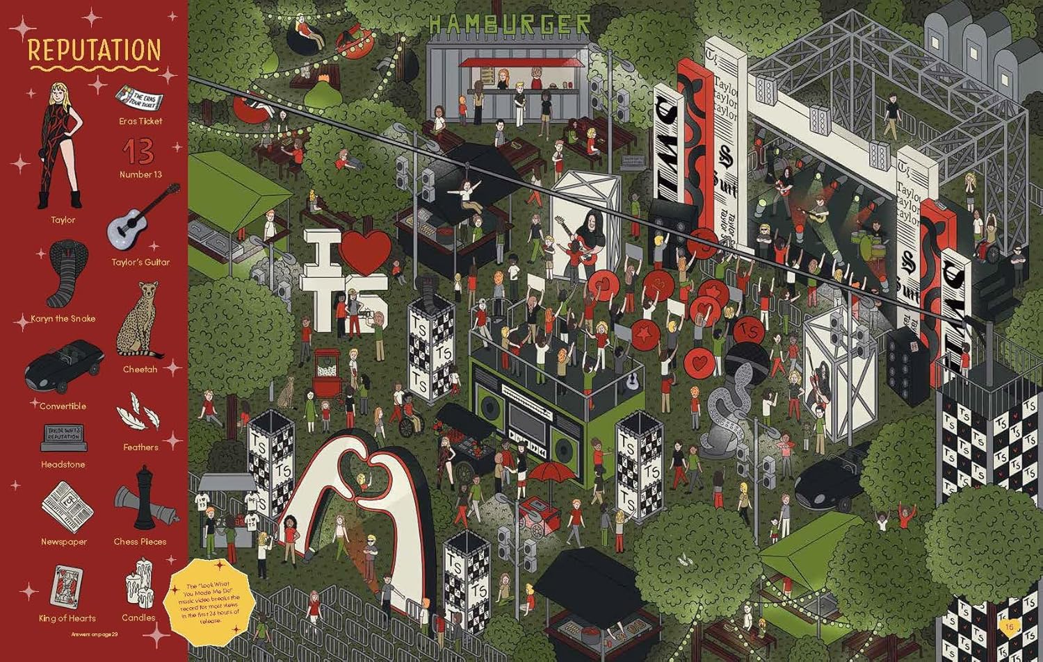 Unofficial Where's Taylor?: Find the World's Biggest Star in Fan-Tastic Scenes!