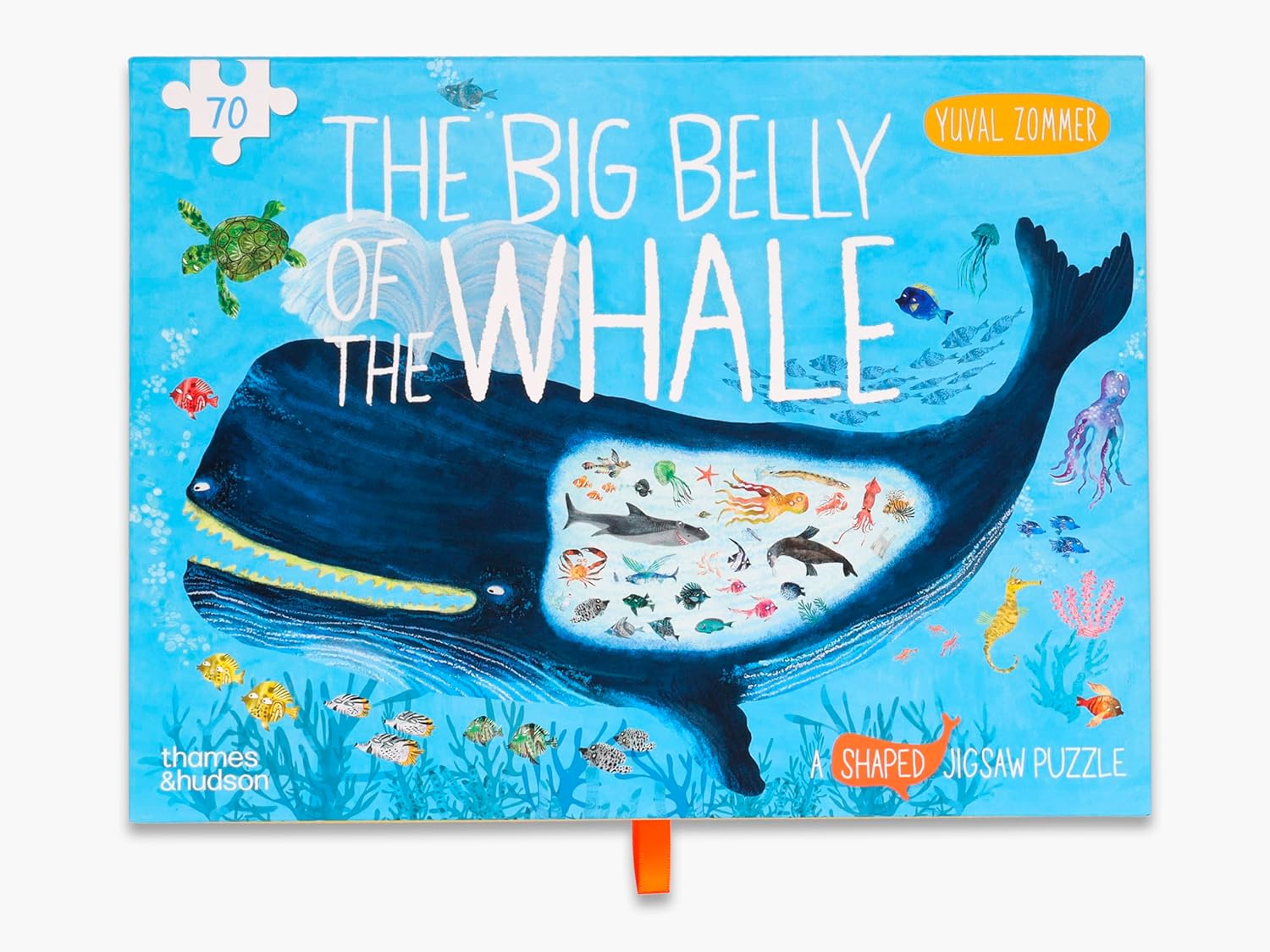 Yuval Zommer's Big Belly of The Whale: A Shaped Jigsaw Puzzle