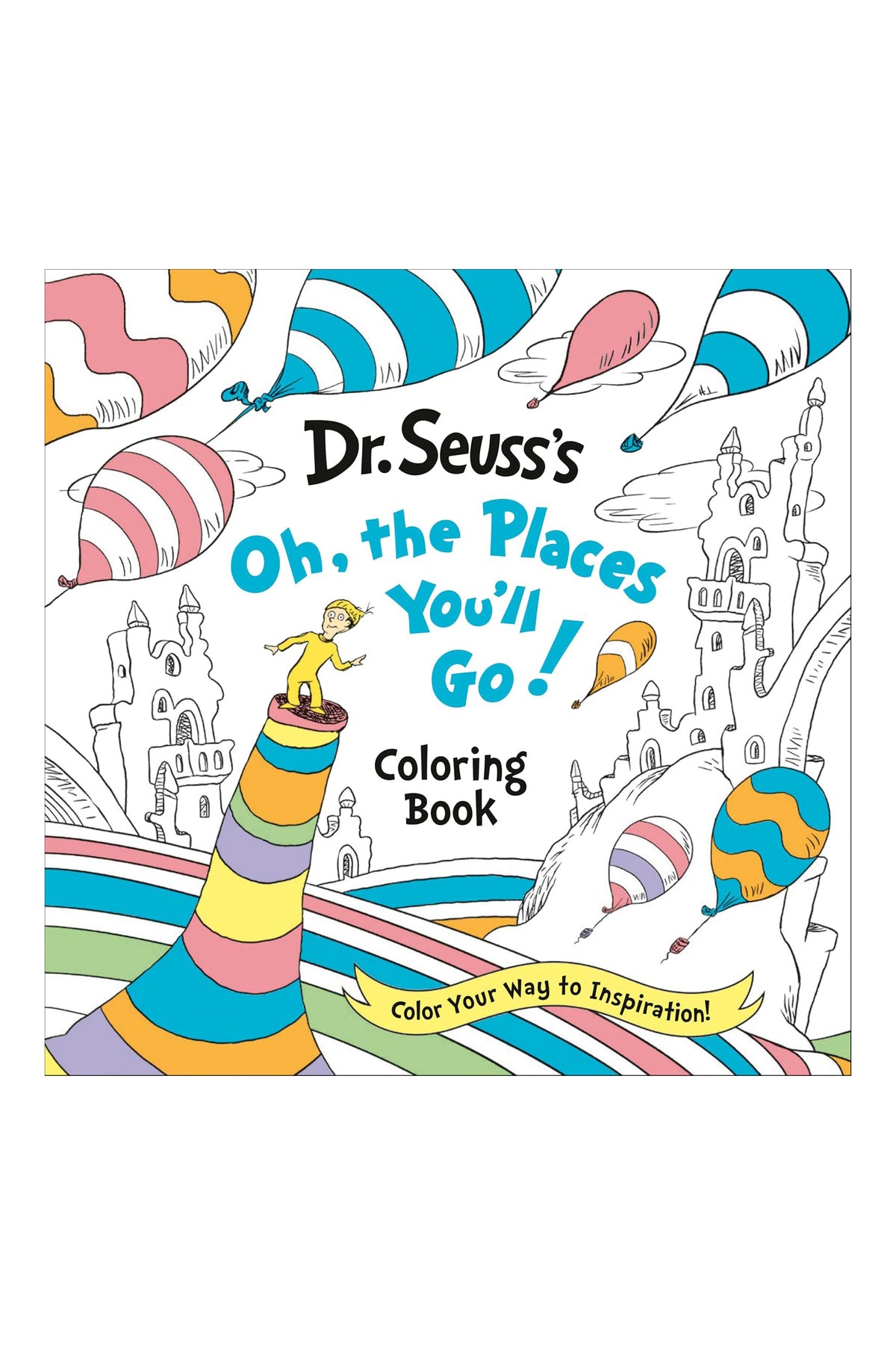 Dr Seuss - Oh the Places You’ll Go Colouring Book