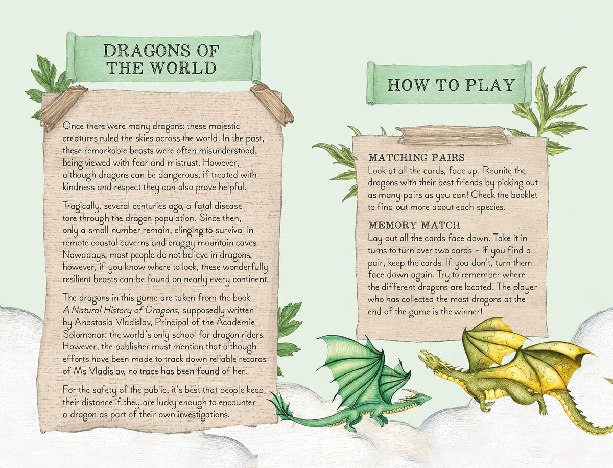 Discover the Dragons: A Memory Game