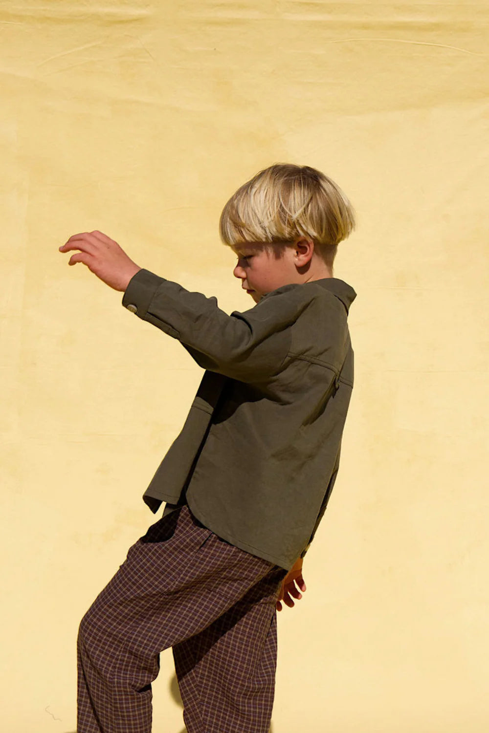 Little The Label - The Sunny Shirt Jacket Khaki
