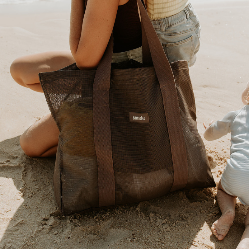 Sande - Beach Hauler™ Mini Beach Bag Espresso