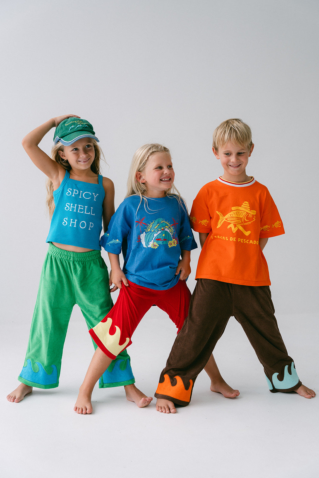 Spicy Dugong - Wave Party Pants Brown