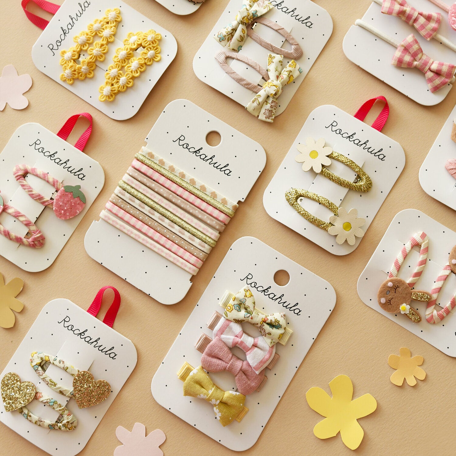 Rockahula - Petal Twisty Bow Clips