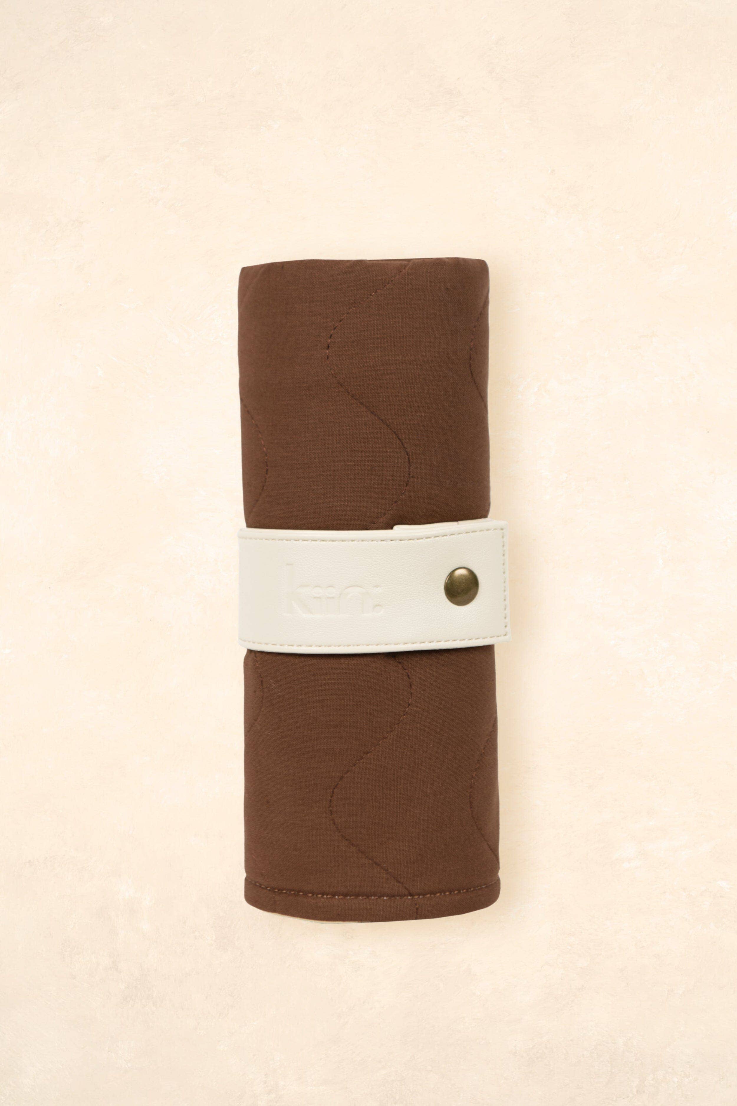 Kiin Baby - Luxe Travel Change Mat Chocolate