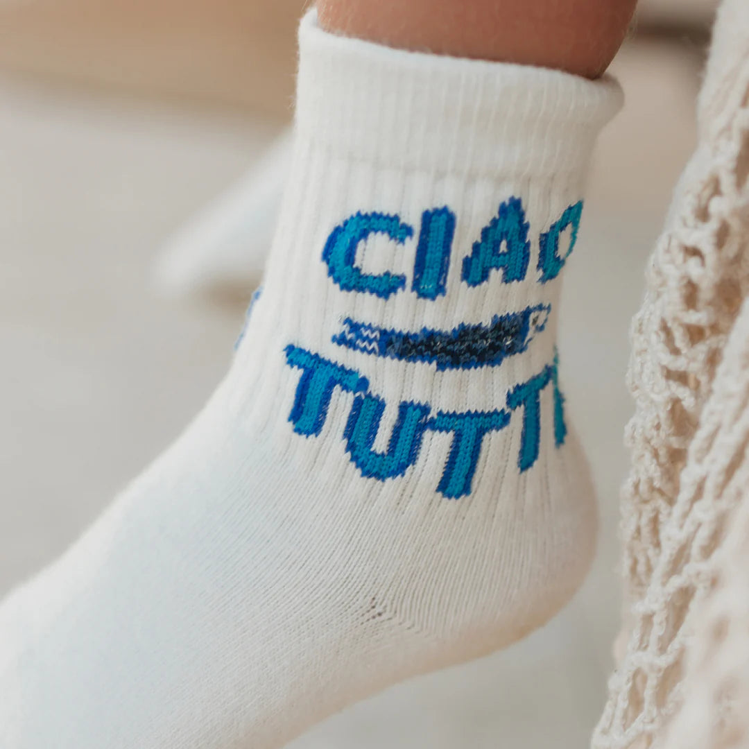 Golden Children - Ciao Tutti Pesci Socks Vanilla