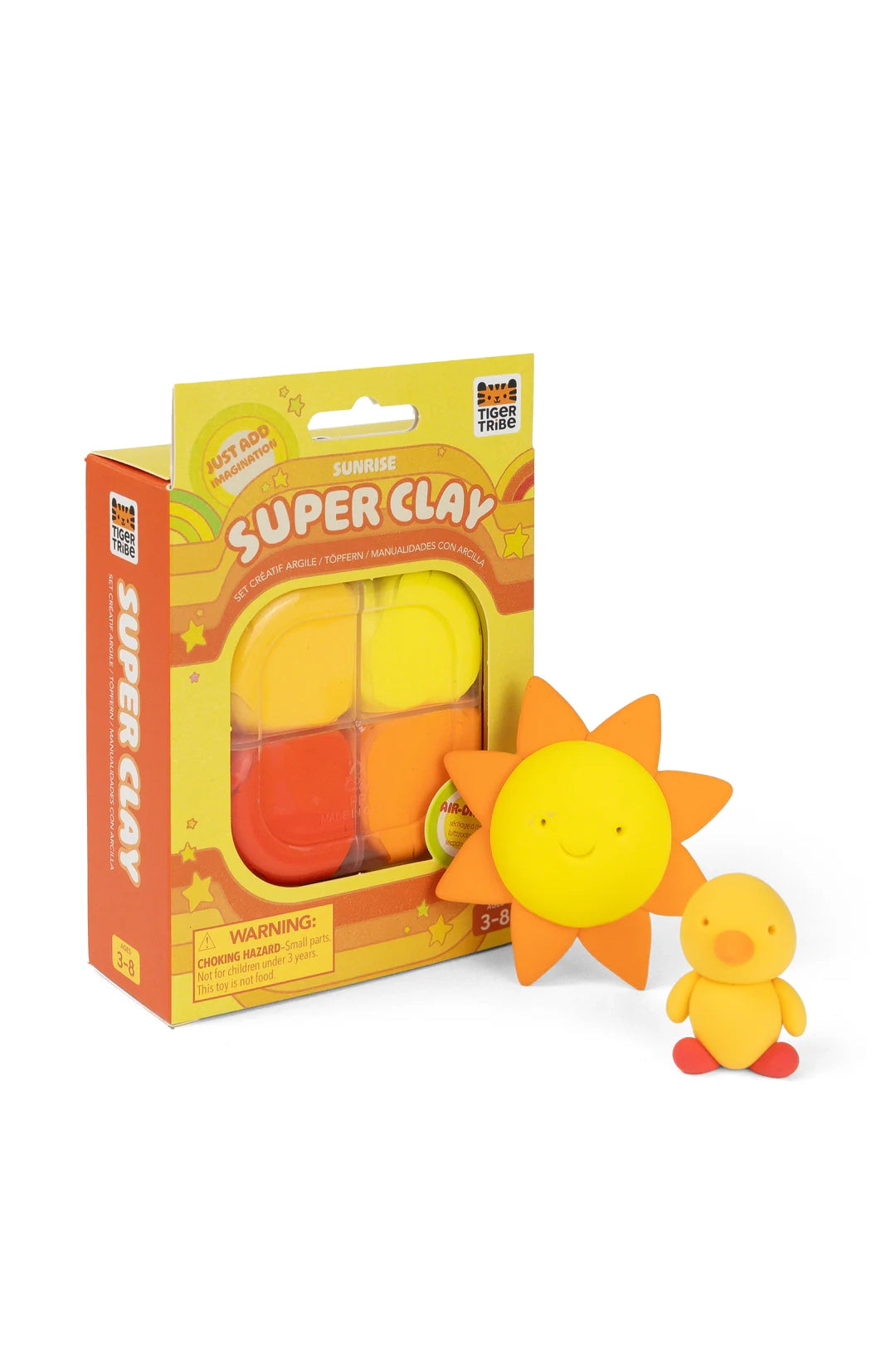Tiger Tribe - Super Clay Sunrise (Yellow + Orange)